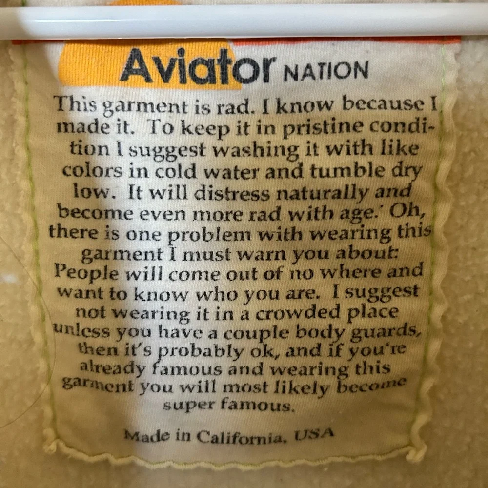 Aviator Nation 5 Stripe Hoodie - Picture 3 of 6